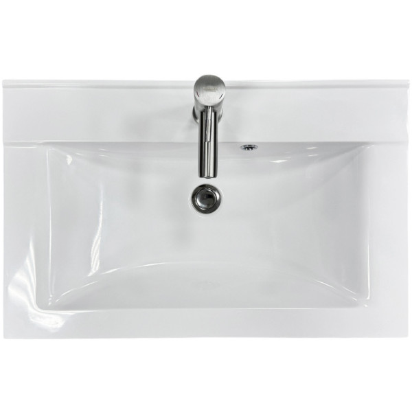 Фото - Раковина для ванної+змішувач Adamant QUANTO 70 з сифоном Click-Clack (4824296208101)