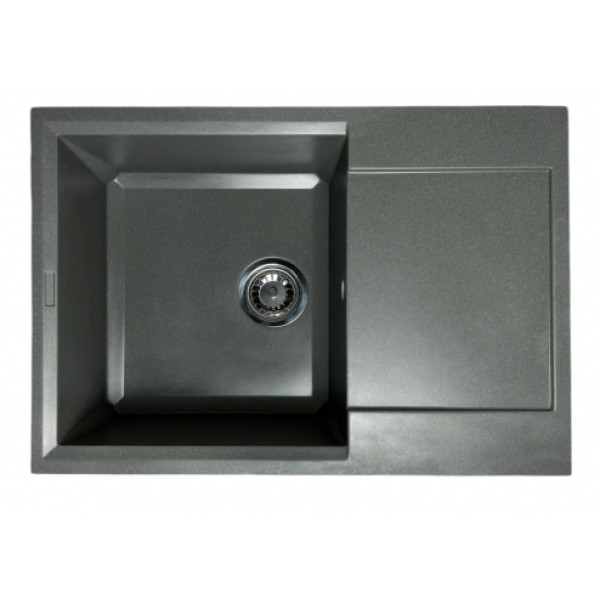 Фото - Мойка кухонная+смеситель Adamant Horizon Medium серый (4824296104404)