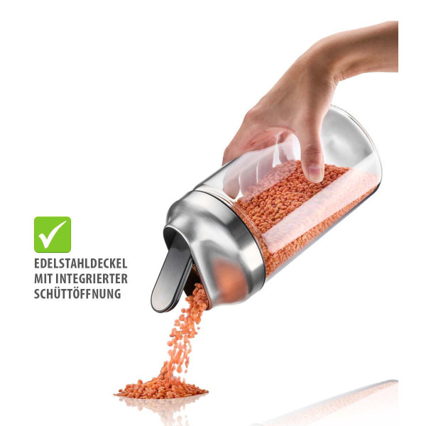 Фото - Ємність для сипучих Gefu KIPPO 700 мл (33740)