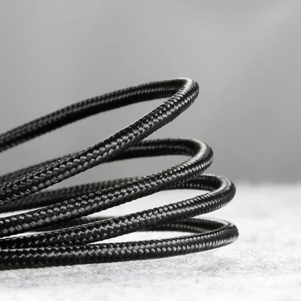 Фото - Кабель Baseus Cafule Micro 2.4A 0.5m G-Black (CAMKLF-AG1)