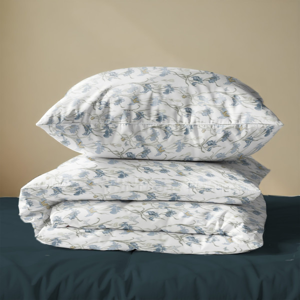 Фото - Комплект постільної білизни Zastelli Y10526-10/Midnight жатка 2х145х210 (23012)