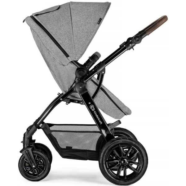 Фото - Коляска универсальная 3 в 1 Kinderkraft Moov Gray Melange (KKWMOOVGRYM0NC)