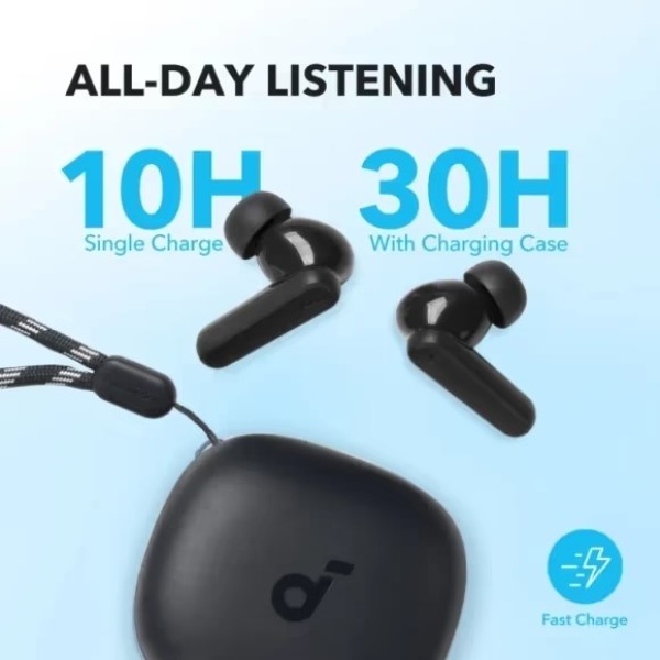 Фото - Наушники вкладыши беспроводные TWS Anker SoundCore R50i Black (A3949G11/A3949G12)