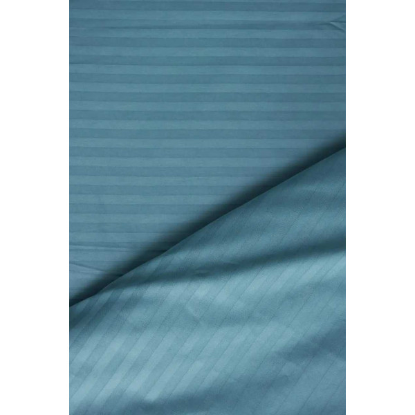 Фото - Підковдра полуторна євро Moon&Star Satin Stripe Stripe Green 160x220 см (MS-870000431)