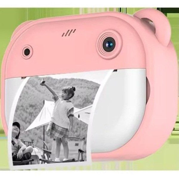 Фото - Фотокамера миттєвого друку Bambi Frog pink Pink (6948679457685)