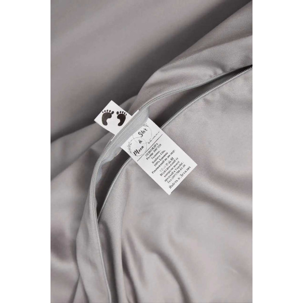Фото - Пододеяльник полуторный Moon&Star Satin Premium Smoke 143x210 см (MS-870000485)