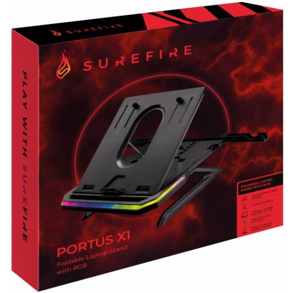 Фото - Підставка під ноутбук SureFire SureFire PortusX1 RGB (48842)
