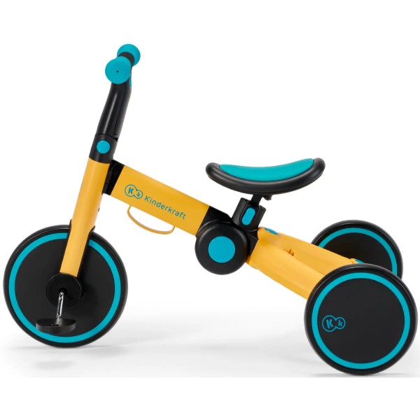 Фото - Трёхколёсный велосипед Kinderkraft 4TRIKE Primrose Yellow (KR4TRI00YEL0000)