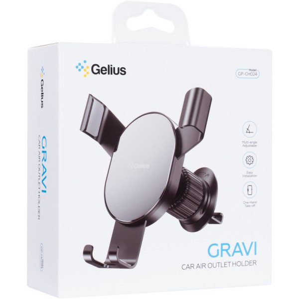 Фото - Автотримач Gelius Gravi GP-CH024 Black (100080)