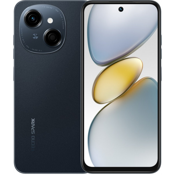 Фото - Смартфон Tecno Spark Go 1 3/64Gb Startrail Black (KL4)