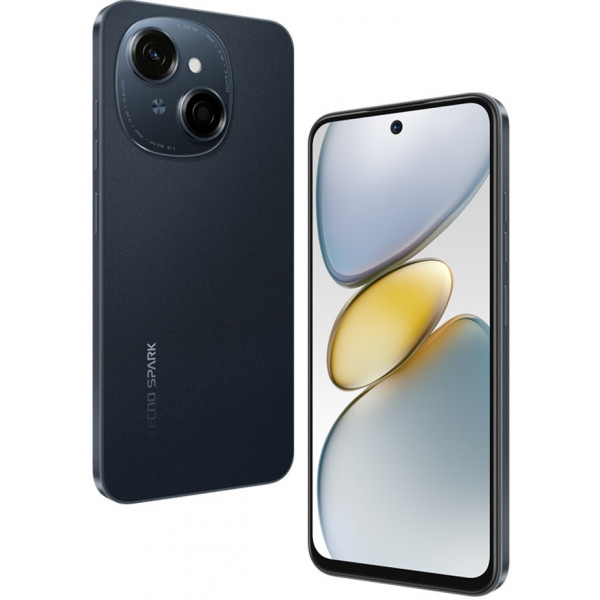 Фото - Смартфон Tecno Spark Go 1 3/64Gb Startrail Black (KL4)
