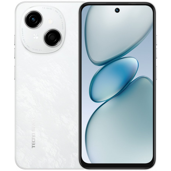 Фото - Смартфон Tecno Spark Go 1 3/64Gb Glittery White (KL4)