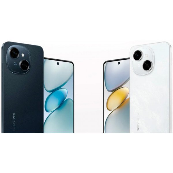 Фото - Смартфон Tecno Spark Go 1 3/64Gb Glittery White (KL4)