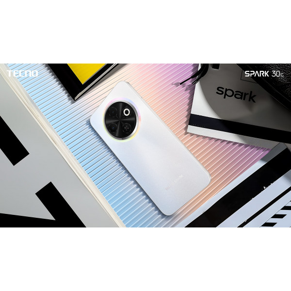 Фото - Смартфон Tecno Spark 30C 8/256Gb Orbit White