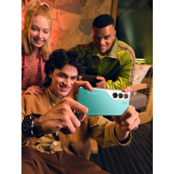 Фото - Смартфон Tecno Camon 40 8/128Gb Emerald Lake Green (CM5)