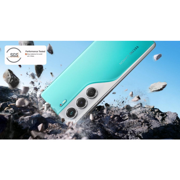 Фото - Смартфон Tecno Camon 40 8/128Gb Emerald Lake Green (CM5)