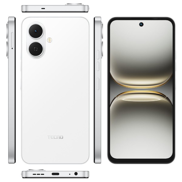 Фото - Смартфон Tecno Spark Go 2 3/64Gb Veil White (KM4)