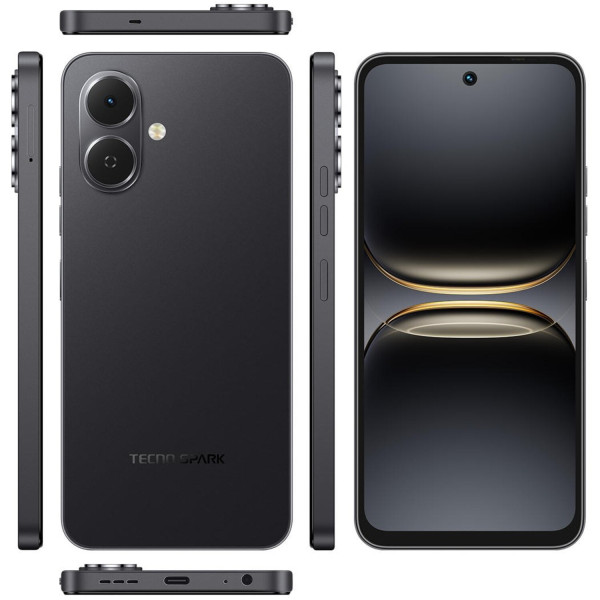 Фото - Смартфон Tecno Spark Go 2 4/128Gb Ink Black (KM4)