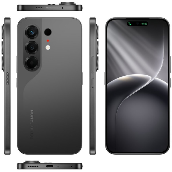 Фото - Смартфон Tecno Camon 50 8/256Gb Moonshadow Black (CN5)