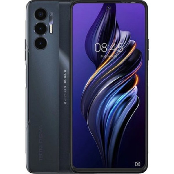 Фото - Смартфон Tecno POVA-3 6/128Gb NFC 2SIM Eco Black (LF7n)
