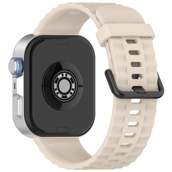 Фото - Ремешок для смарт-часов BeCover Ribbed Tape for Huawei Watch Fit 3 / Fit 4 / Fit 4 Pro Beige (714111)