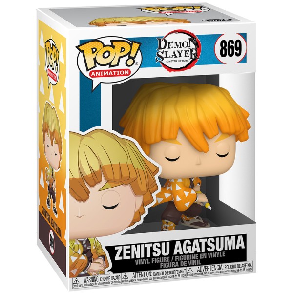 Фото - Колекційна фігурка FUNKO POP! серії Вбивця демонів - ЗЕНИЦУ АГАЦУМА (49012)