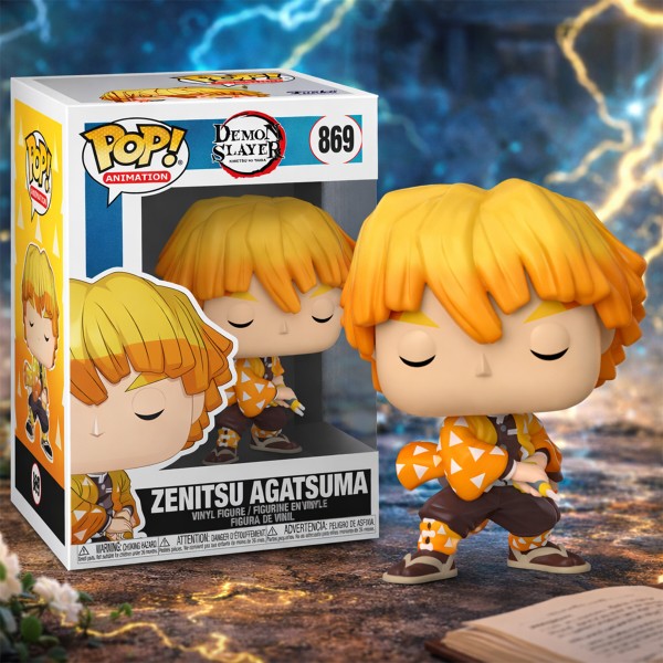 Фото - Колекційна фігурка FUNKO POP! серії Вбивця демонів - ЗЕНИЦУ АГАЦУМА (49012)