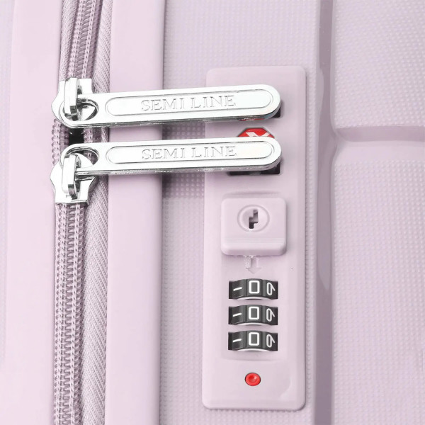 Фото - Валіза Semi Line L Light Pink (T5793-3)