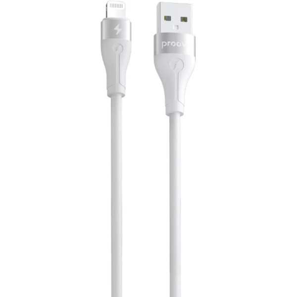 Фото - Кабель Proove Soft Silicone Lightning 2.4A 1m White (492020003)