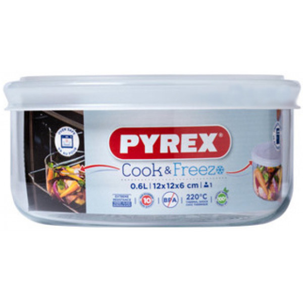Фото - Форма для приготування Pyrex 150P000Форма/120мм/05 л кругла з дахів