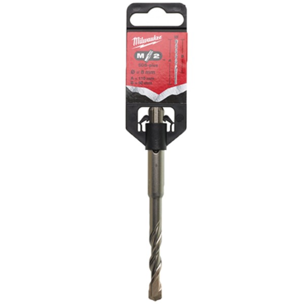 Фото - Бур Milwaukee SDS-PLUS M2 8,0х110х50 мм (4932307070) Фото - Бур Milwaukee SDS-PLUS M2 8,0х110х50 мм (4932307070)