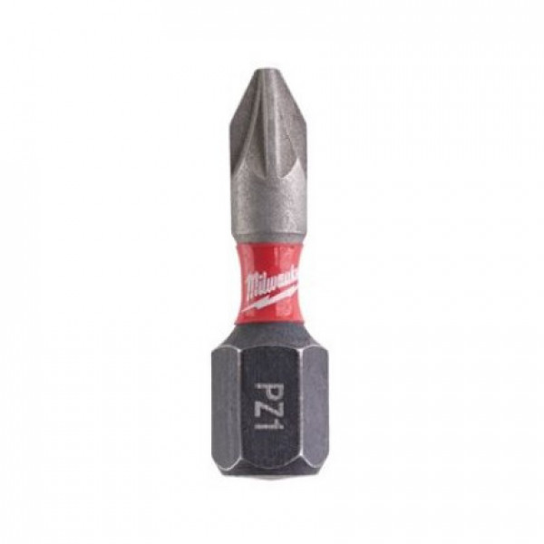 Фото - Бита для отвертки Milwaukee Shockwave PZ1 25 мм 25 шт. (4932430861)