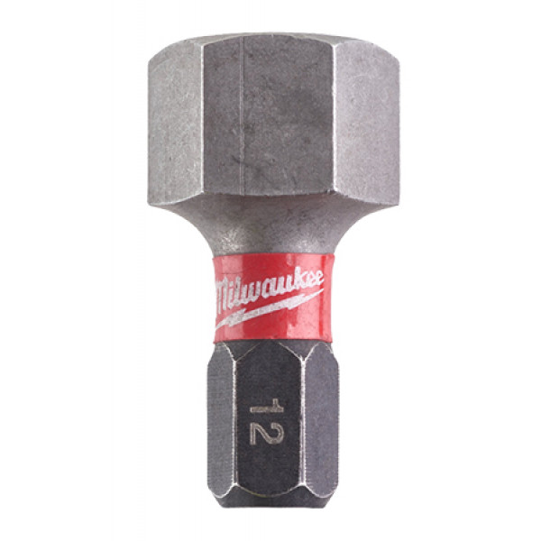 Фото - Біта для викрутки Milwaukee Shockwave Hex12 25 мм 2 шт. (4932430900)