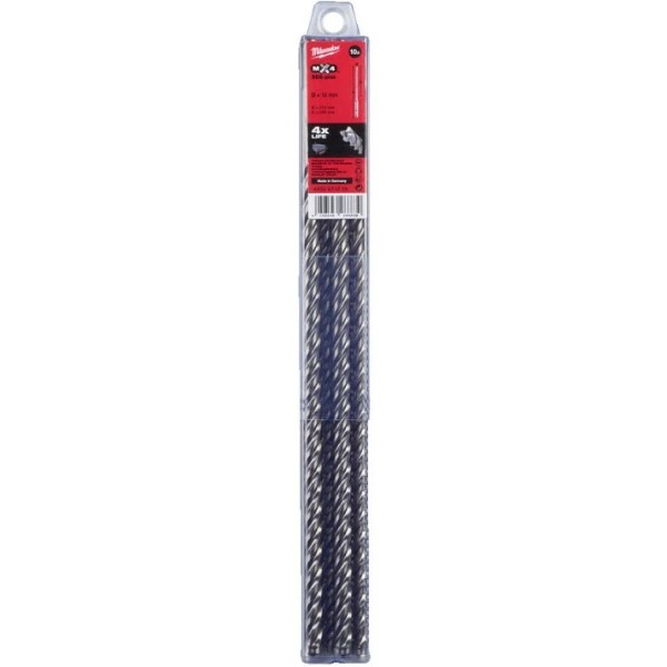 Фото - Бур Milwaukee SDS-PLUS MX4 10,0х315х250 мм 10 шт. (4932471255) Фото - Бур Milwaukee SDS-PLUS MX4 10,0х315х250 мм 10 шт. (4932471255)