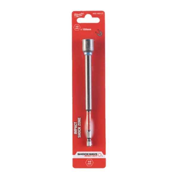 Фото - Торцева голівка Milwaukee Shockwave 1/4" 10 мм (4932492447)