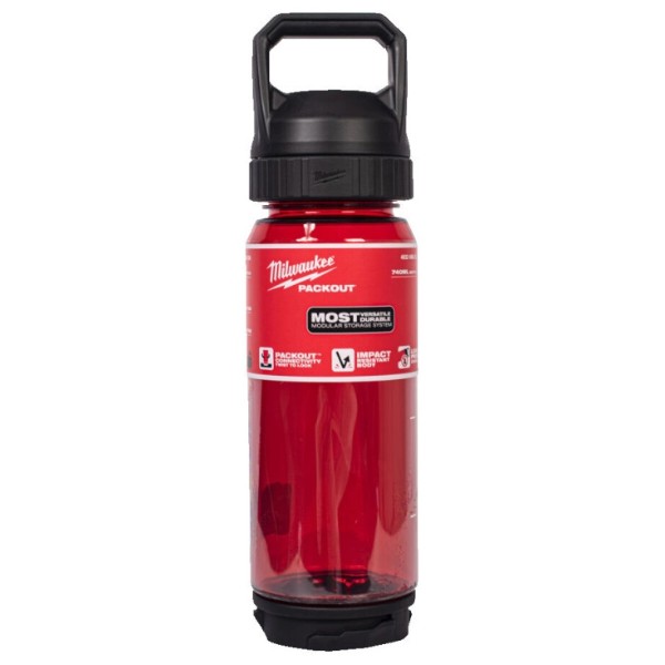 Фото - Пляшка для води Milwaukee PACKOUT 740 мл Red (4932498636)