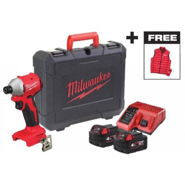Фото - Гайковерт акумуляторний Milwaukee M18 BLIDRC-402C 18В (4933499457)
