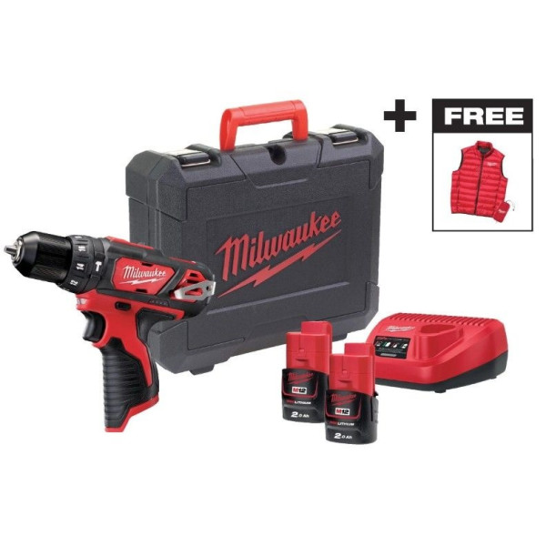 Фото - Дриль-шуруповерт Milwaukee M12 BPD-202C ЗП C12C (4933499465)