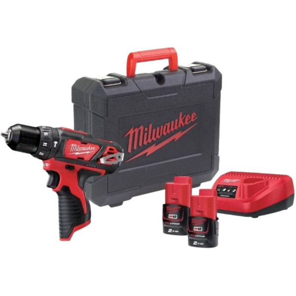 Фото - Дриль-шуруповерт Milwaukee M12 BPD-202C ЗП C12C (4933499465)