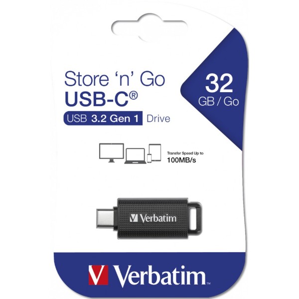 Фото - Флеш USB Verbatim Store 'n' Go USB-C 32 ГБ (49457)
