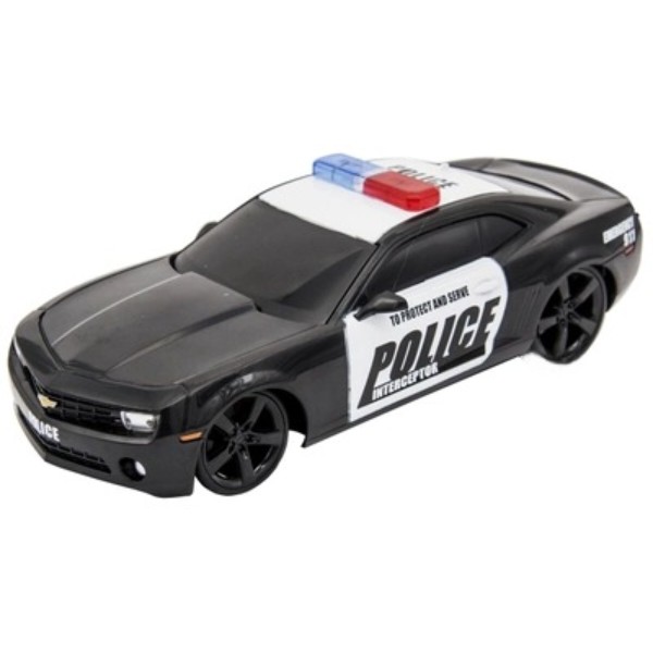 Фото - Колекційна машинка 1:24 Maisto "Chevrolet Camaro SS RS (Police)", масштаб 1:24 (81236 black)