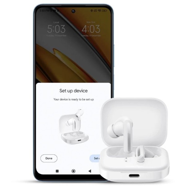 Фото - Наушники вкладыши беспроводные TWS Xiaomi Redmi Buds 5 (BHR7631GL) Sky blue