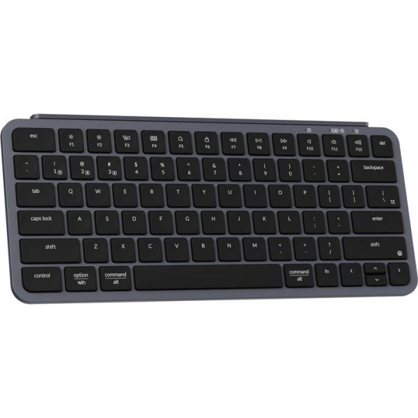 Фото - Клавіатура бездротова Keychron B1 Pro USB/WL/BT Space Gray (B1P-K1-UA)
