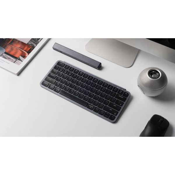 Фото - Клавіатура бездротова Keychron B1 Pro USB/WL/BT Space Gray (B1P-K1-UA)