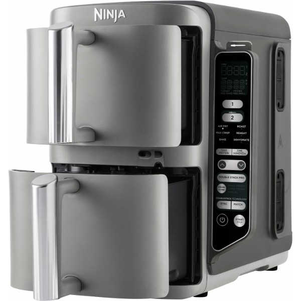 Фото - Мультипечь Ninja Double Stack XL 2-Level Hot Air Fryer 9.5 л with Smart Cook System (SL451EU)
