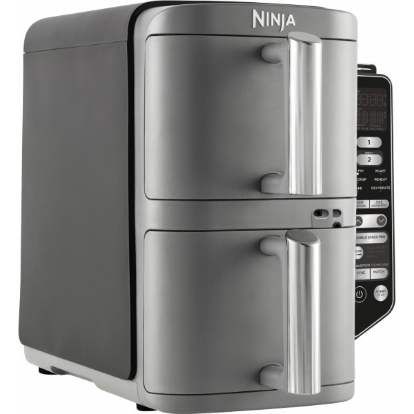 Фото - Мультипечь Ninja Double Stack XL 2-Level Hot Air Fryer 9.5 л with Smart Cook System (SL451EU)