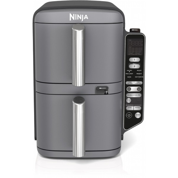 Фото - Мультипечь Ninja Double Stack XL 2-Level Hot Air Fryer 9.5 л with Smart Cook System (SL451EU)
