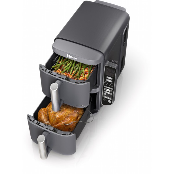 Фото - Мультипечь Ninja Double Stack XL 2-Level Hot Air Fryer 9.5 л with Smart Cook System (SL451EU)