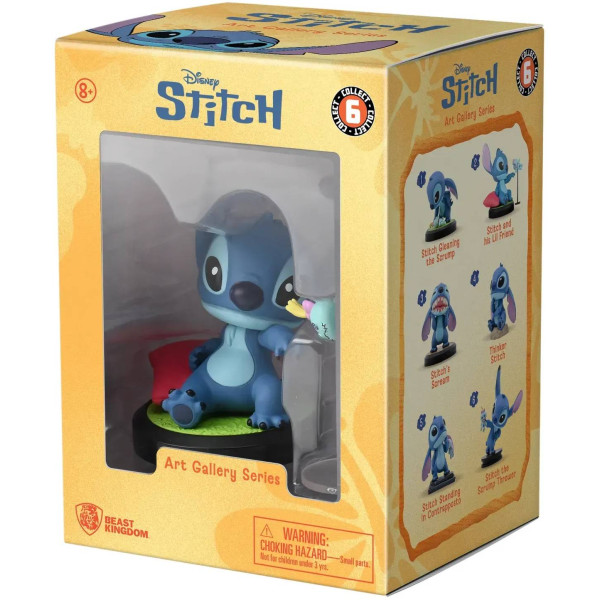 Фото - Колекційна фігурка YUME Hero Box Stitch Стіч та його іграшка (15842)