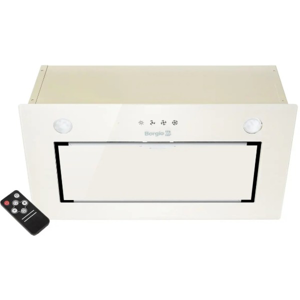 Фото - Вытяжка встраиваемая Borgio BBG (TR) 5850 Ivory Glass SU 850